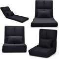 poltrone relax et chaise longue nero morbido pieghevole